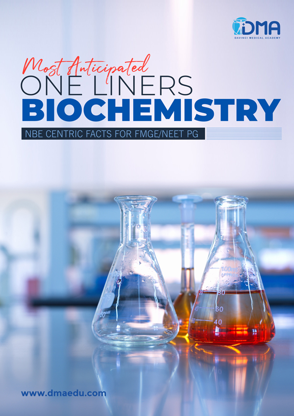 biochemistry 1 LMR for FMGE 2021: Medicine