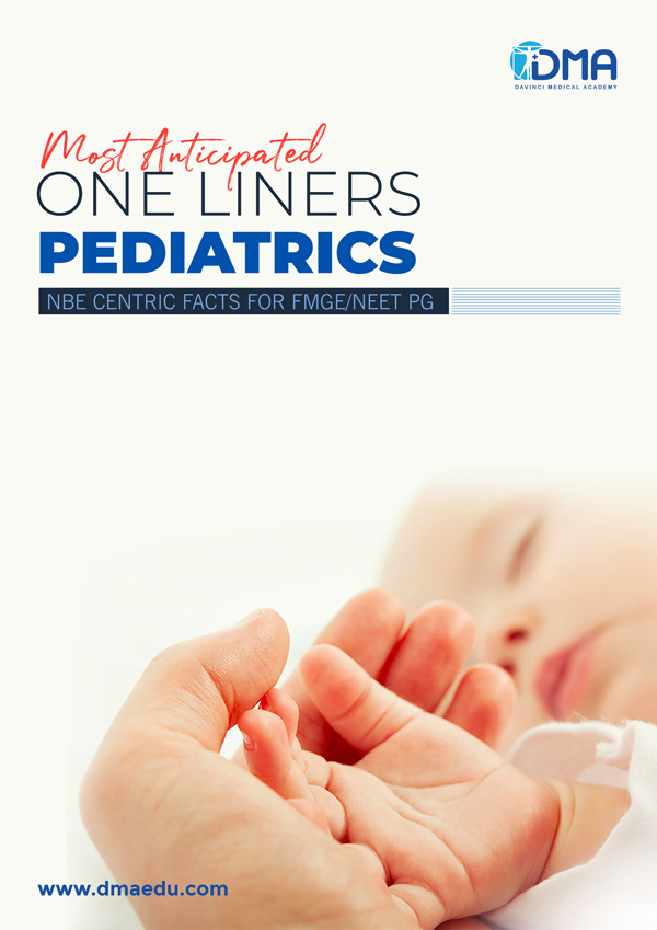 pediatrics LMR for FMGE 2021: Medicine